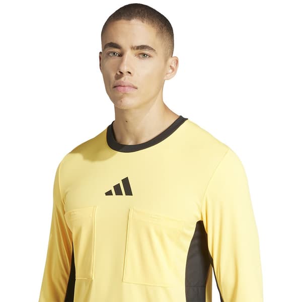 Adidas Referee 24 T-shirt Med Lange ærmer Gul 3XL Mand