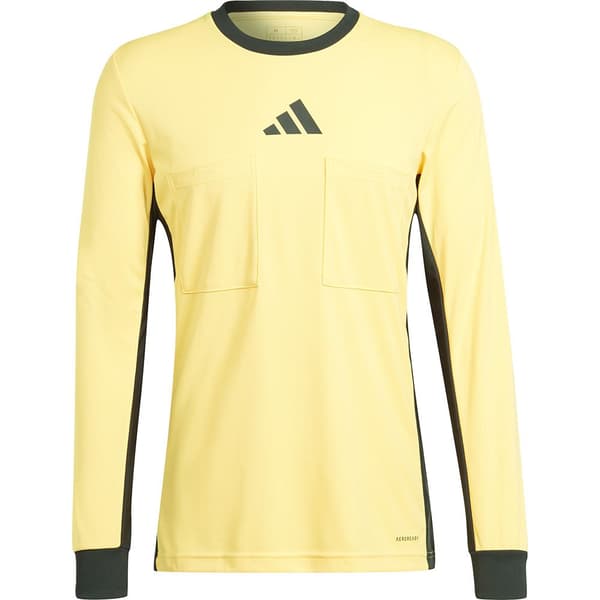 Adidas Referee 24 T-shirt Med Lange ærmer Gul 3XL Mand