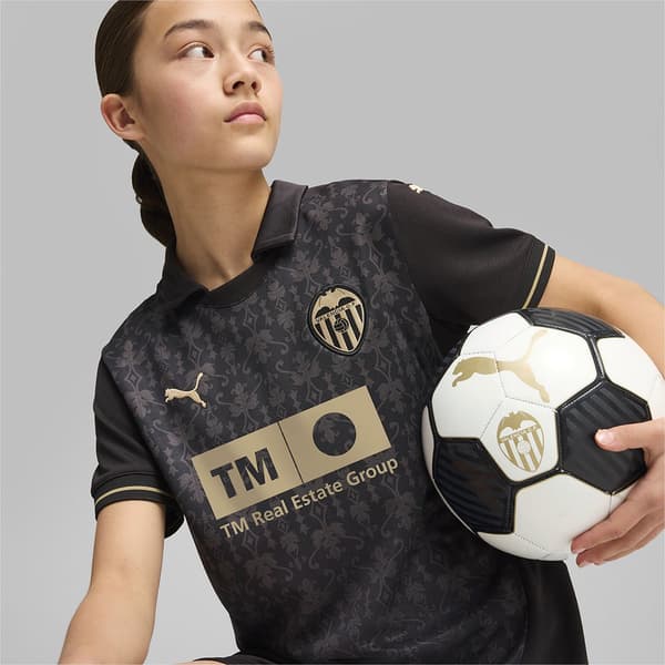 Puma Valencia Cf Away T-shirt Med Korte ærmer 7-8 Years