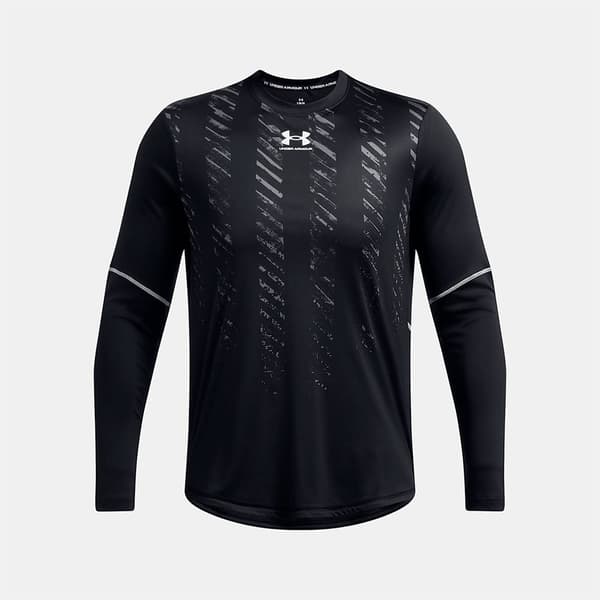 Under Armour Challenger Pro T-shirt Med Lange ærmer Sort 2XL Mand