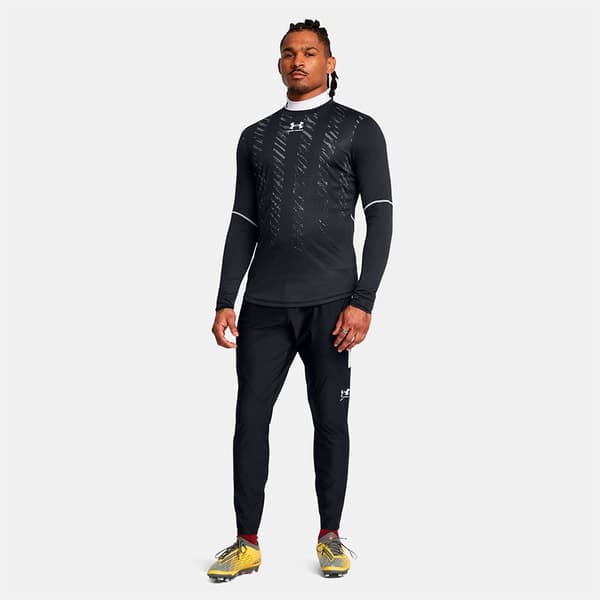 Under Armour Challenger Pro T-shirt Med Lange ærmer Sort 2XL Mand