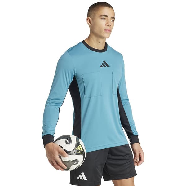 Adidas Referee 24 T-shirt Med Lång ärm Blå XS Man