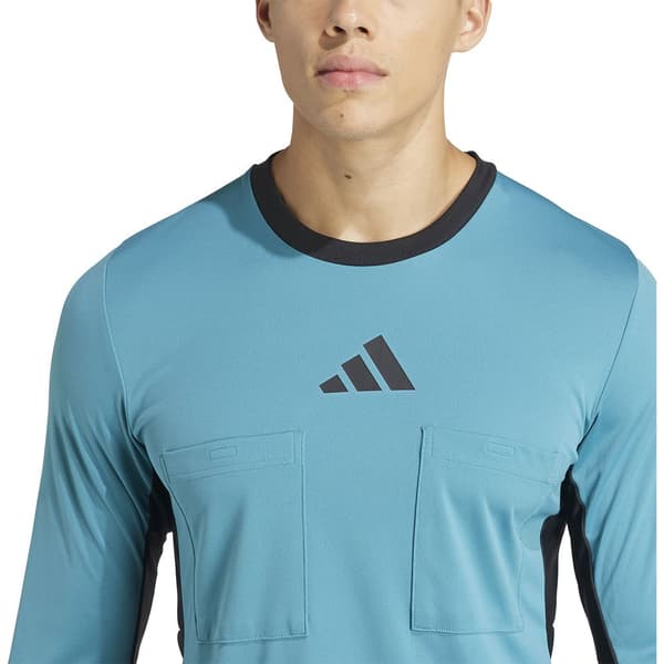 Adidas Referee 24 T-shirt Med Lång ärm Blå XS Man