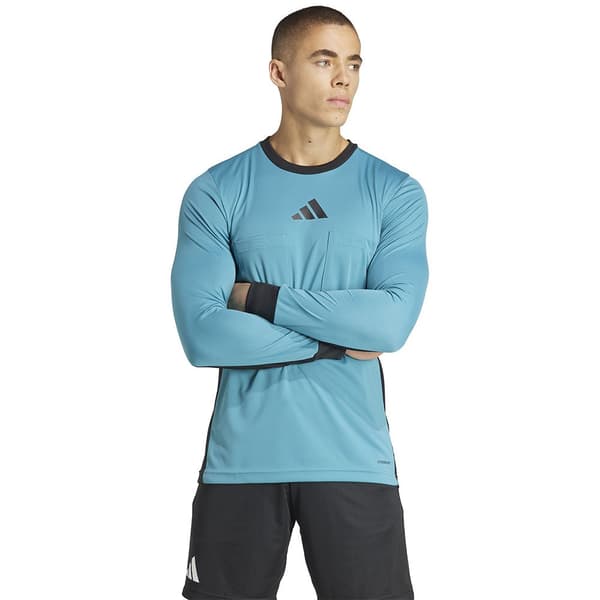 Adidas Referee 24 T-shirt Med Lång ärm Blå XS Man