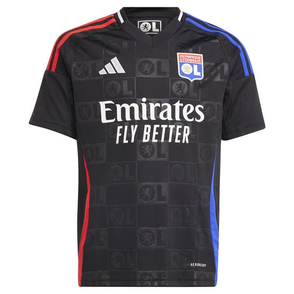 Adidas Olympique Lyonnais 24/25 Junior Borta Kortärmad T-shirt  7-8 Years