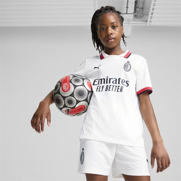 Puma Ac Milan Away T-shirt Med Korta ärmar 5-6 Years