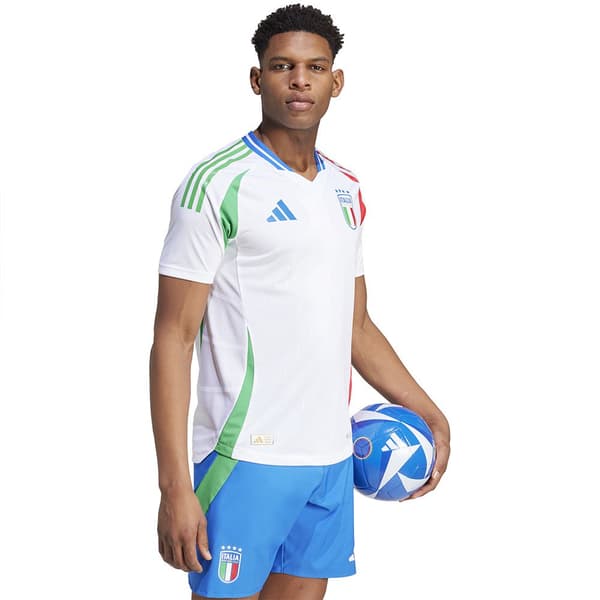 Adidas Italy Authentic 24/25 Væk Kortærmet T-shirt Hvid M