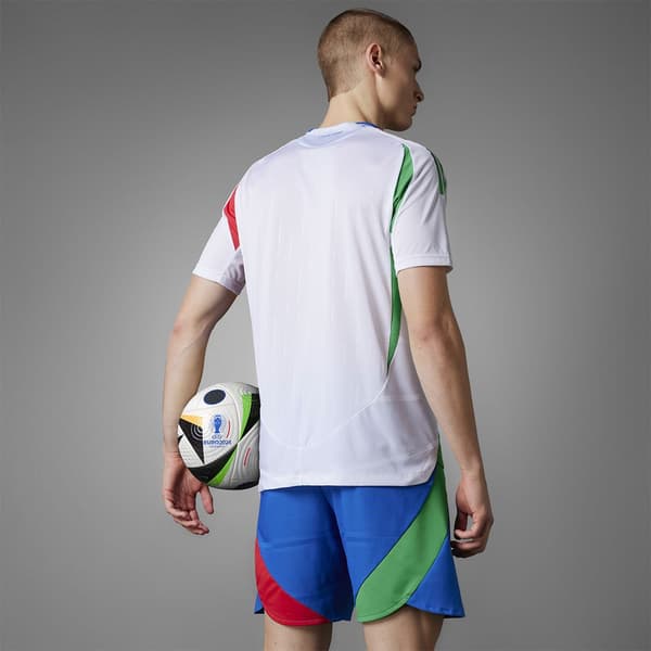 Adidas Italy Authentic 24/25 Væk Kortærmet T-shirt Hvid M