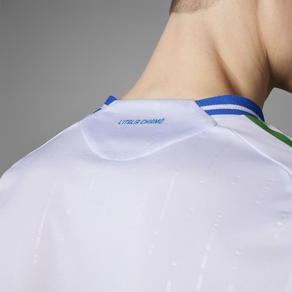 Adidas Italy Authentic 24/25 Væk Kortærmet T-shirt Hvid M