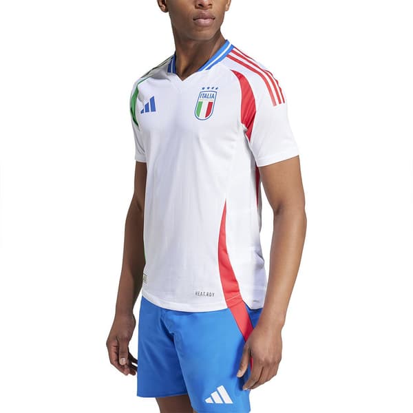 Adidas Italy Authentic 24/25 Væk Kortærmet T-shirt Hvid M