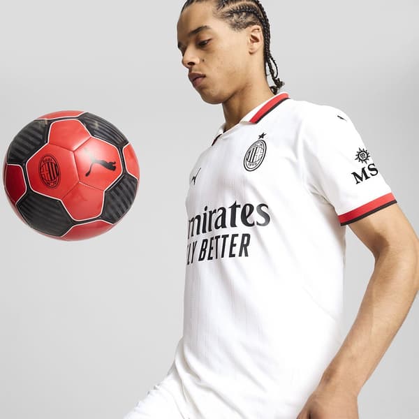 Puma Ac Milan Away T-shirt Med Korte ærmer L