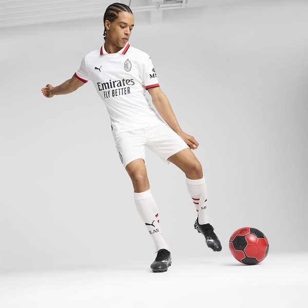 Puma Ac Milan Away T-shirt Med Korte ærmer L