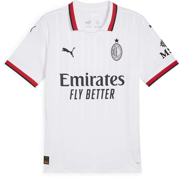 Puma Ac Milan Away T-shirt Med Korte ærmer L