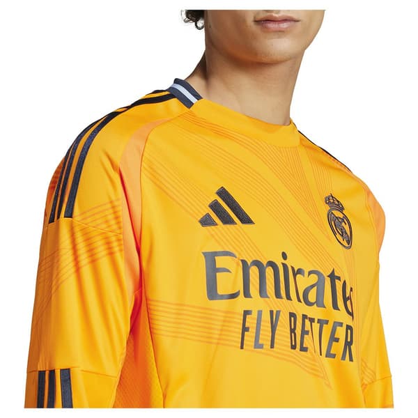 Adidas Real Madrid 24/25 Pitkähihainen Away-paita  2XL