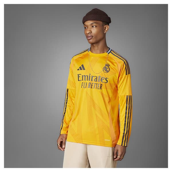 Adidas Real Madrid 24/25 Pitkähihainen Away-paita  2XL