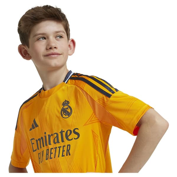 Adidas Real Madrid 24/25 Junior Borta Kortärmad T-shirt 9-10 Years