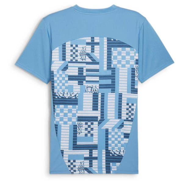 Puma Olympique Marseille Prematch T-shirt Med Korta ärmar Blå L