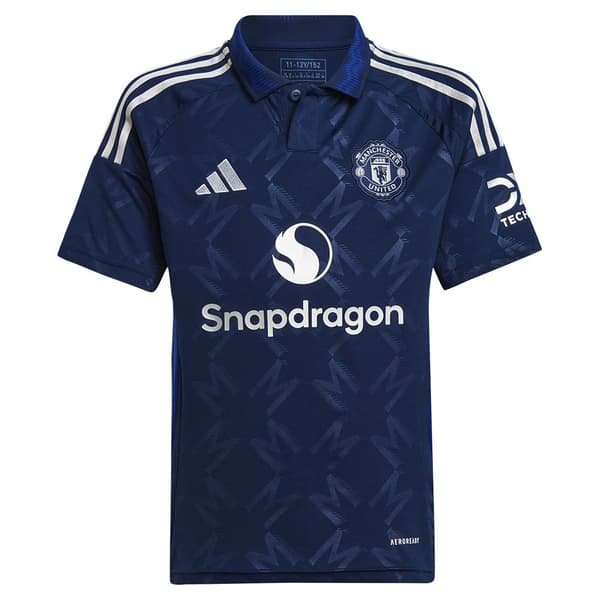 Adidas Manchester United 24/25 Junior Borta Kortärmad T-shirt  7-8 Years