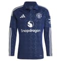 Miniatyrbillede 3 af 10: Adidas Manchester United 24/25 Langærmet Away T-shirt  L