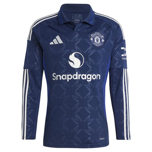 Adidas Manchester United 24/25 Langærmet Away T-shirt  L
