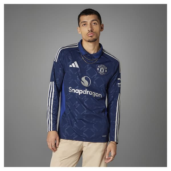 Adidas Manchester United 24/25 Langærmet Away T-shirt  L
