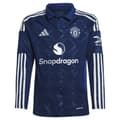 Miniatyrbillede 3 af 6: Adidas Manchester United 24/25 Junior Langærmet T-shirt  7-8 Years