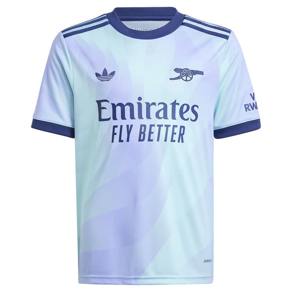 Adidas Arsenal Fc 3 Stripes 24/25 Juniori Lyhythihainen T-pait  13-14 Years