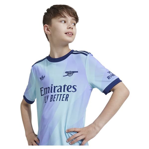 Adidas Arsenal Fc 3 Stripes 24/25 Juniori Lyhythihainen T-pait  13-14 Years