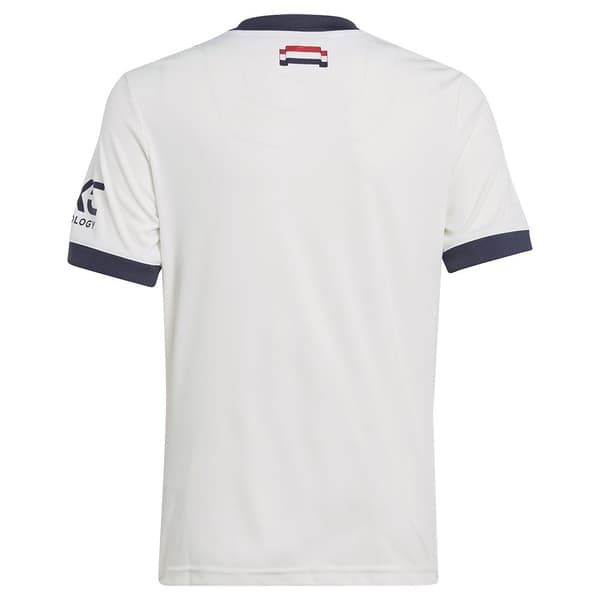 Adidas Manchester United 3 Stripes 24/25 Junior T-shirt Med Kort ärm  13-14 Years