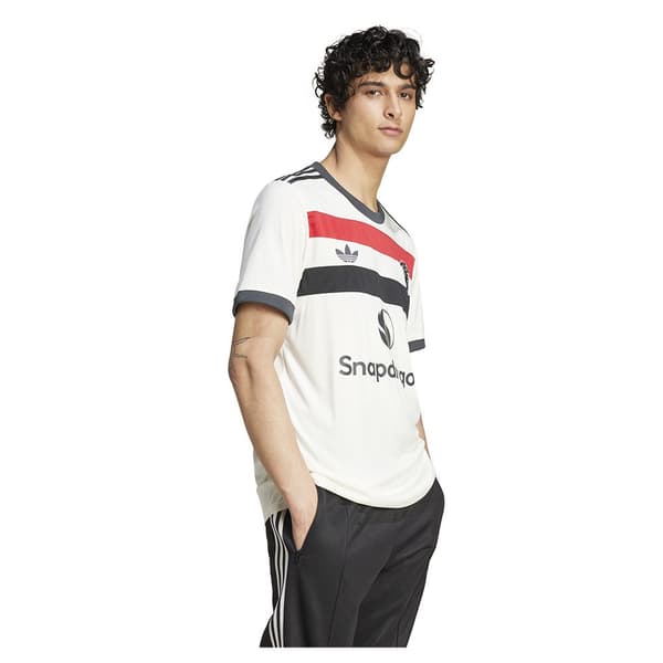 Adidas Manchester United 3 Stripes 24/25 Lyhythihainen T-paita  S