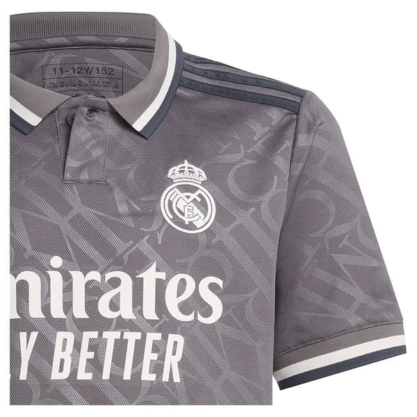 Adidas Real Madrid 24/25 Junior Tredje Kortärmad T-shirt  9-10 Years