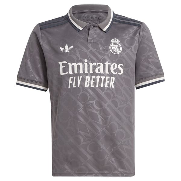 Adidas Real Madrid 24/25 Junior Tredje Kortærmet T-shirt 11-12 Years