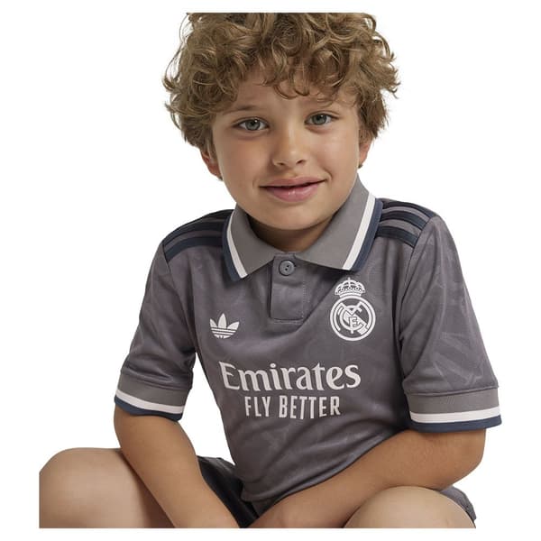 Adidas Real Madrid 24/25 Barnens Tredje Set  12-24 Months