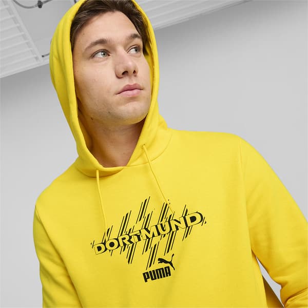 Puma Bvb Borrussia Dortmund Culture Huvtröja L