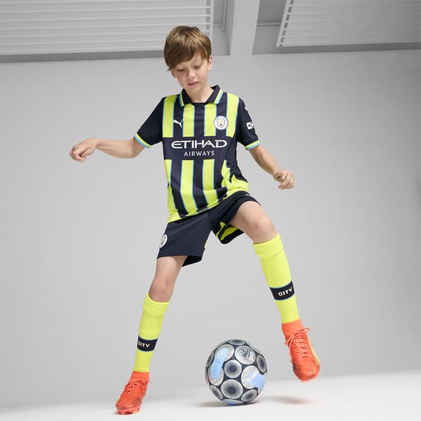 Puma Manchester City Fc Away T-shirt Med Korta ärmar 11-12 Years