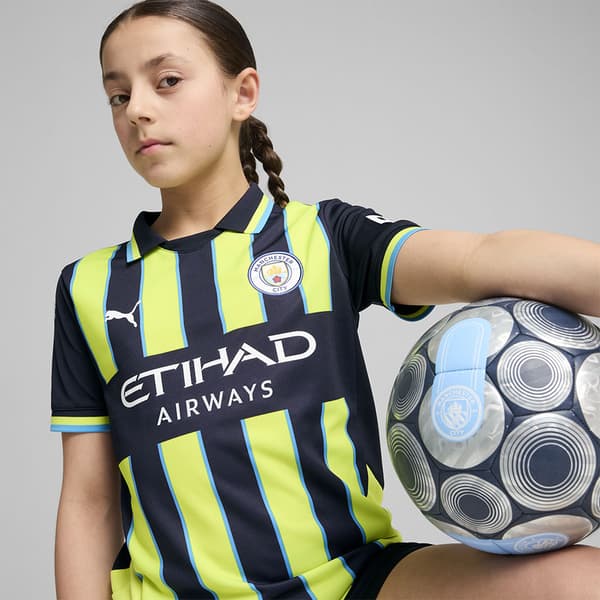 Puma Manchester City Fc Away T-shirt Med Korta ärmar 11-12 Years
