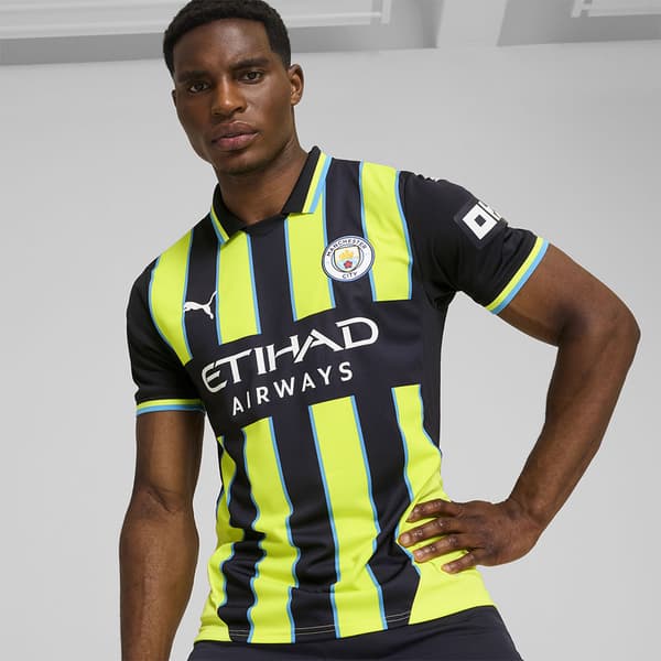 Puma Manchester City Fc Away T-shirt Med Korta ärmar  M