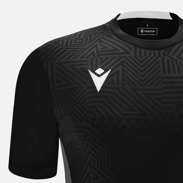 Macron Shedir T-shirt Med Korta ärmar Svart XL Man