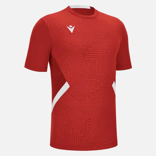 Macron Shedir T-shirt Med Korta ärmar Röd S Man