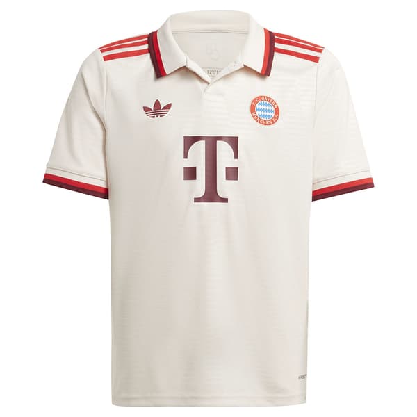 Adidas Fc Bayern Munich 3 Stripes 24/25 Juniori Lyhythihainen T-pait  9-10 Years