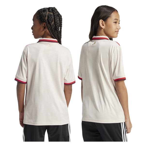 Adidas Fc Bayern Munich 3 Stripes 24/25 Juniori Lyhythihainen T-pait  9-10 Years