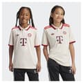 Pikkukuva 1 / 5: Adidas Fc Bayern Munich 3 Stripes 24/25 Juniori Lyhythihainen T-pait  9-10 Years
