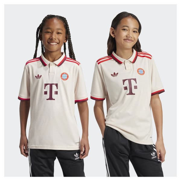 Adidas Fc Bayern Munich 3 Stripes 24/25 Juniori Lyhythihainen T-pait  9-10 Years