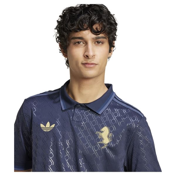 Adidas Juventus 24/25 Tredje Kortærmet T-shirt Blå XS