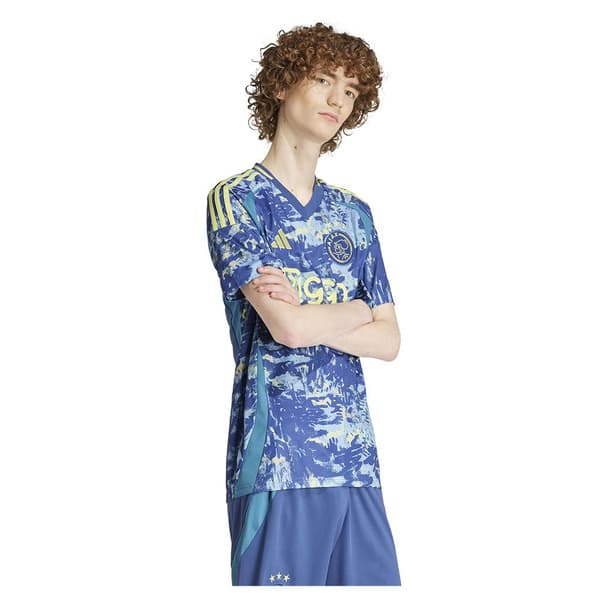 Adidas Ajax Amsterdam 24/25 Kolmas Lyhythihainen T-paita Sininen S