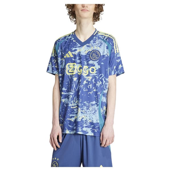 Adidas Ajax Amsterdam 24/25 Kolmas Lyhythihainen T-paita Sininen S