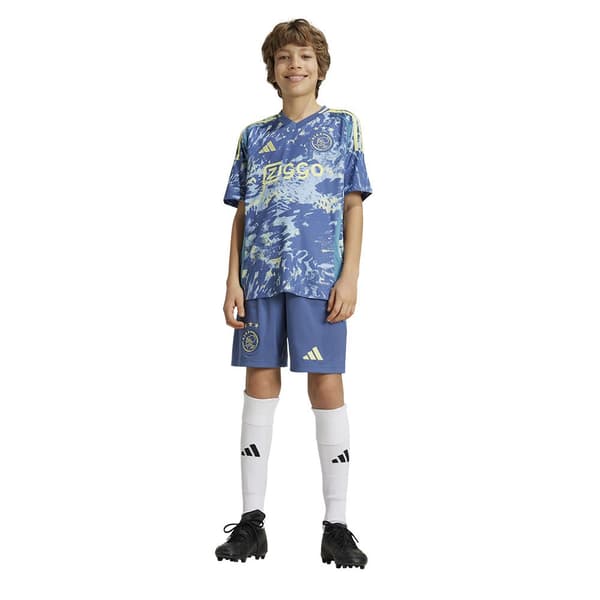 Adidas Ajax Amsterdam 24/25 Junior Borta Kortärmad T-shirt Blå 13-14 Years