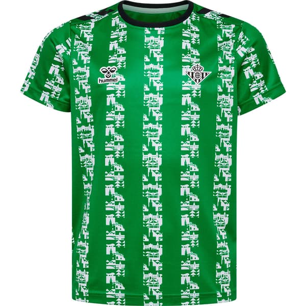 Hummel Real Betis 24/25 Junior-ikäisten Ottelua Edeltävä Lyhythihainen T-paita  14 Years