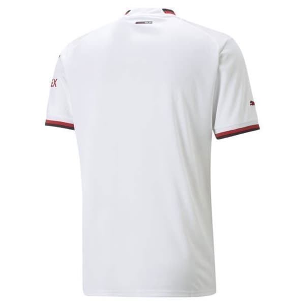 AC Milan bortatröja 2022/23 - vit/röd - S