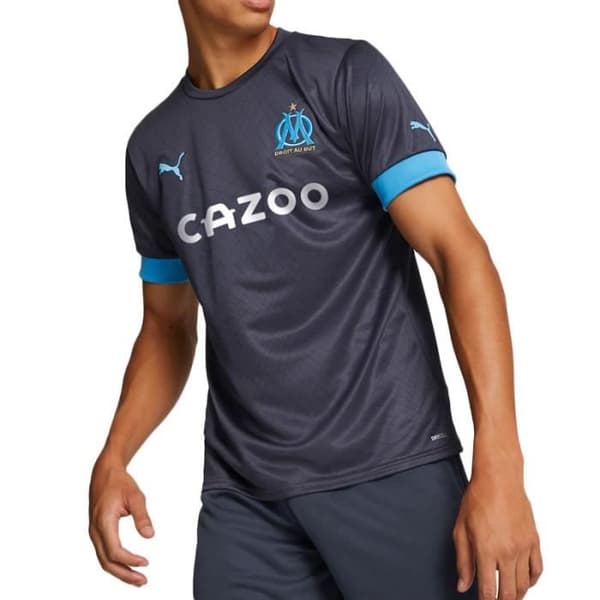 Puma OM Away Replica Jersey - Ref. 766095-02. Färg: Midnattsblå, Blå. Detaljer. - Vanligt snitt. - Ärmkonstruktion